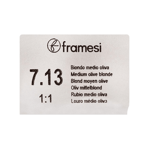 Framesi Framcolor Glamour Hair Color Cream 100ml - 7.13 Medium Olive Blonde - Nazar Jan's Supermarket