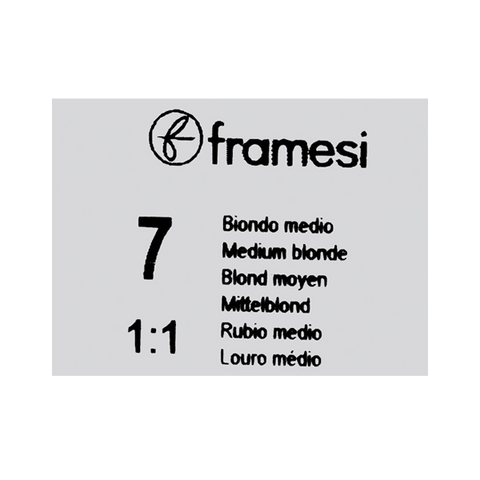 Framesi Framcolor Glamour Hair Color Cream 100ml - 7 Medium Blonde - Nazar Jan's Supermarket