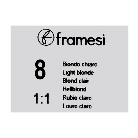 Framesi Framcolor Glamour Hair Color Cream 100ml - 8 Light Blonde - Nazar Jan's Supermarket