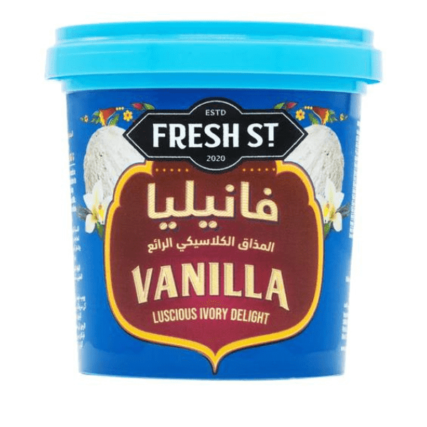 FRESH ST VANILLA ICE CREAM CUP 125ML - Nazar Jan's Supermarket