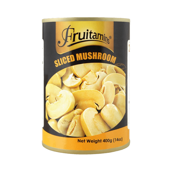 FRUITAMINS SLICED MUSHROOM 400G - Nazar Jan's Supermarket