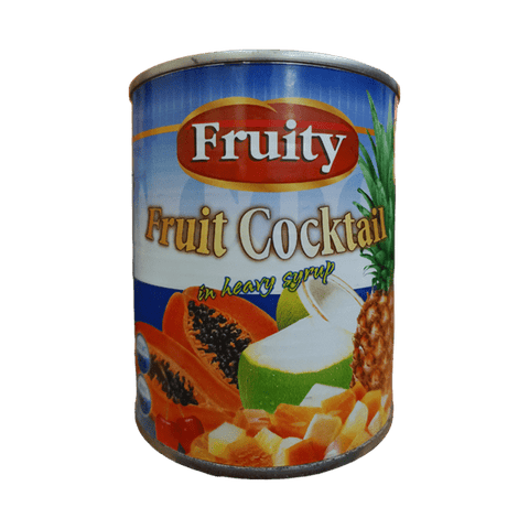 FRUITY FRUIT COCKTAIL IN HEAVY SYRUP 850GM - Nazar Jan's Supermarket