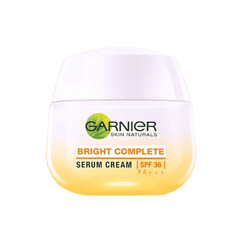 Garnier Bright Complete Vitamin C Serum Cream Spf 36 50ml - Nazar Jan's Supermarket