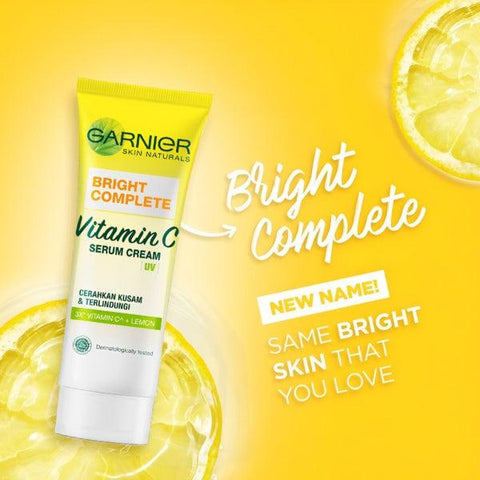 Garnier Bright Complete Vitamin C Serum Cream UV 40ml - Nazar Jan's Supermarket