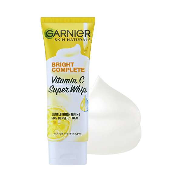 Garnier Bright Complete Vitamin C Whip Foam 100ml - Nazar Jan's Supermarket