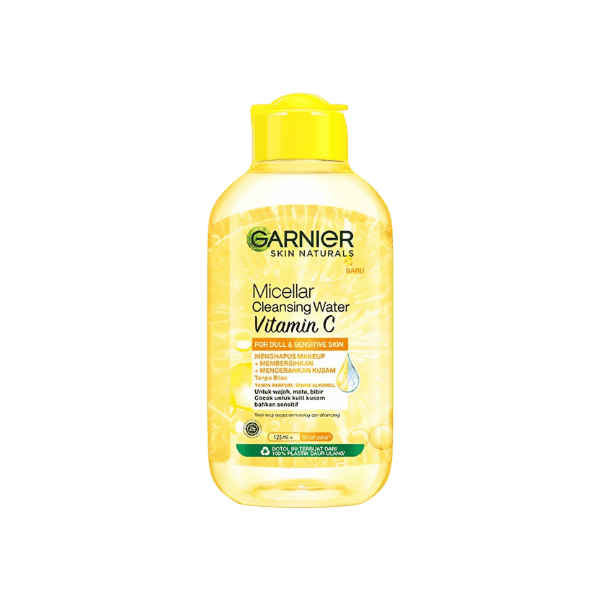 Garnier Micellar Vitamin C Cleansing Water 125ml - Nazar Jan's Supermarket