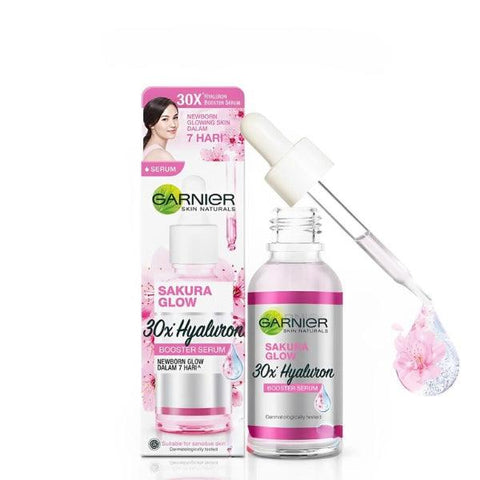 Garnier Sakura Glow 30x Hyaluron Booster Serum 30ml - Nazar Jan's Supermarket