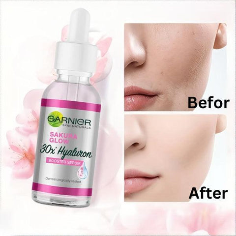 Garnier Sakura Glow 30x Hyaluron Booster Serum 30ml - Nazar Jan's Supermarket