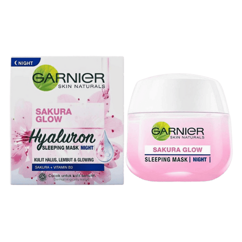 Garnier Sakura Glow Hyaluron Night Cream 50ml - Nazar Jan's Supermarket