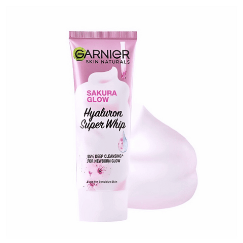 Garnier Sakura Glow Hyaluron Super Whip Foam 100ml - Nazar Jan's Supermarket