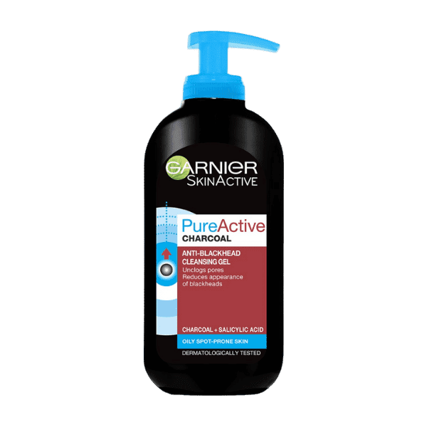 Garnier Skin Active Charcoal Anti Blackhead Cleansing Gel 200ml