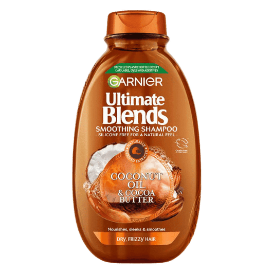 Garnier Ultimate Blends Coconut Oil & Cocoa Butter Shampoo 400ml - Nazar Jan's Supermarket