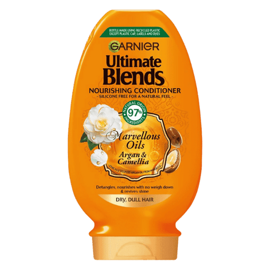 GARNIER ULTIMATE BLENDS MARVELLOUS OILS ARGAN & CAMELLIA CONDITIONER 400ML - Nazar Jan's Supermarket