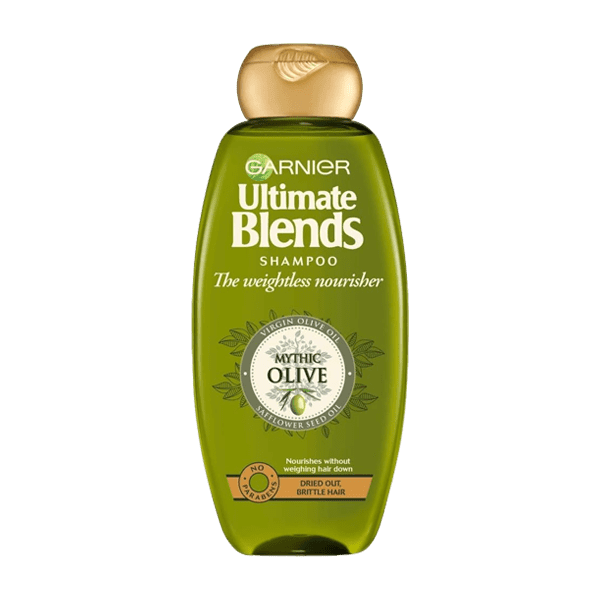 GARNIER ULTIMATE BLENDS MYTHIC OLIVE SHAMPOO 360ML - Nazar Jan's Supermarket