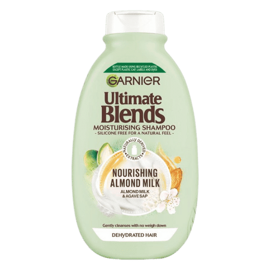 Garnier Ultimate Blends Nourishing Almond Milk Shampoo 400ml - Nazar Jan's Supermarket