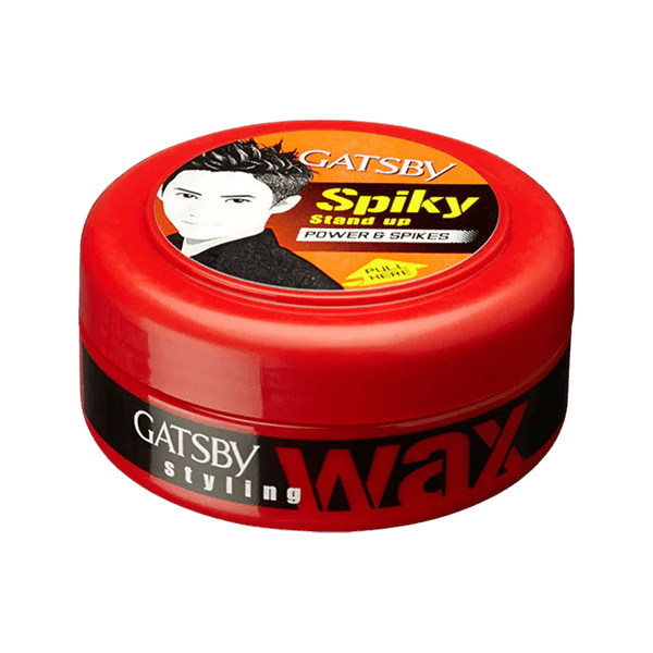 GATSBY SPIKY STAND UP POWER & SPIKES HAIR WAX 75G - Nazar Jan's Supermarket