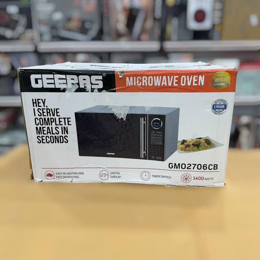 Geepas GMO2706CB 30L Microwave Oven