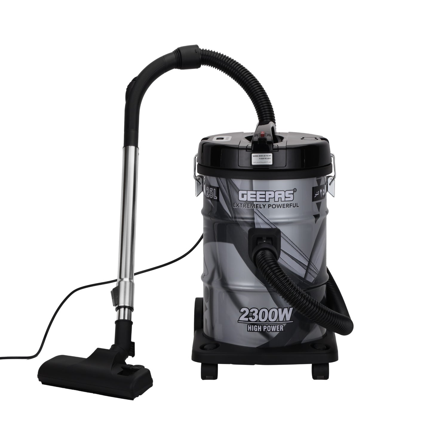 Geepas GVC2598N 2300W Drum Vacuum Cleaner