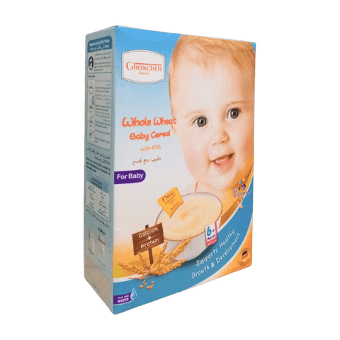 GHONCHEH WHOLE WHEAT BABY CEREAL WITH MILK 200GM - Nazar Jan's Supermarket