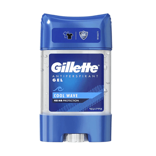 GILLETTE COOL WAVE ANTIPERSPIRANT GEL 75ML - Nazar Jan's Supermarket