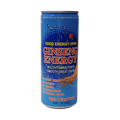 GINSENG ENERGY DRINK CAN 250ML - Nazar Jan's Supermarket