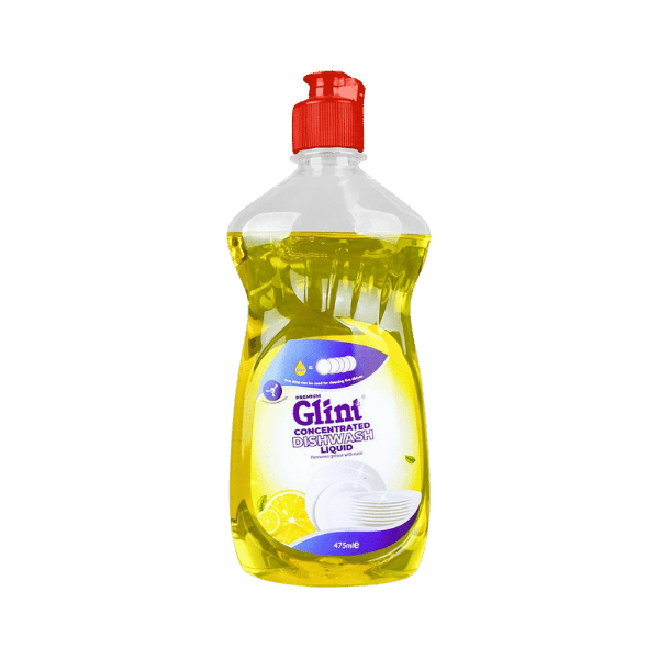 GLINT LEMON LIQUID DISHWASH 475ML - Nazar Jan's Supermarket