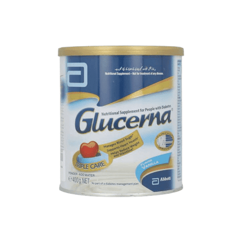 GLUCERNA NUTRITIONAL SUPPLEMENT 400GM - Nazar Jan's Supermarket