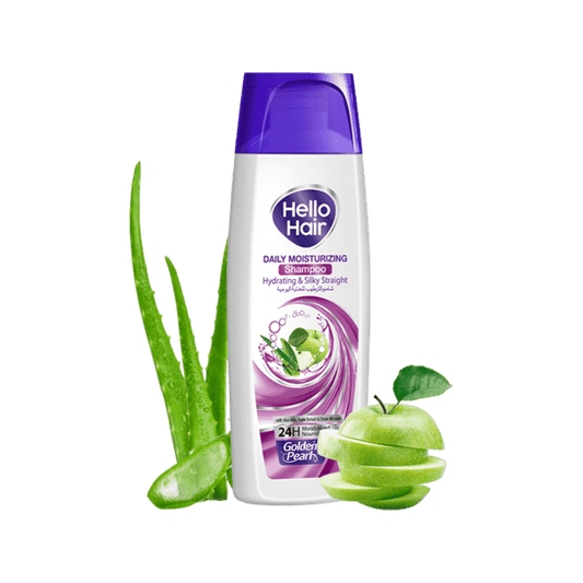 GOLDEN PEARL HELLO HAIR DAILY MOISTURIZING SHAMPOO 360ML - Nazar Jan's Supermarket