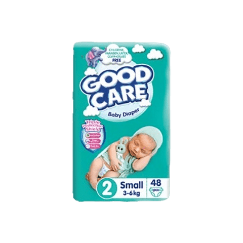 GOOD CARE BABY DIAPER SMALL SIZE 2 - 48PCS - Nazar Jan's Supermarket