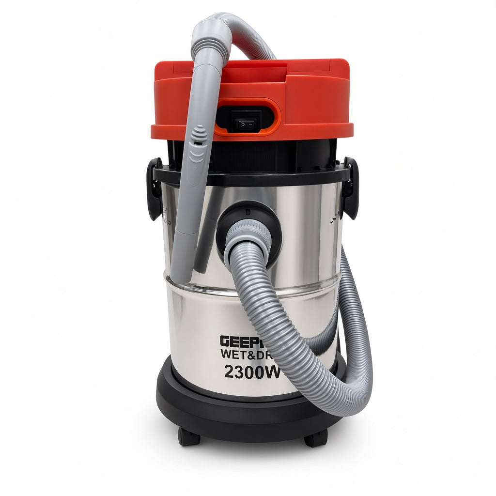 Geepas Wet & Dry Steel Vacuum Cleaner