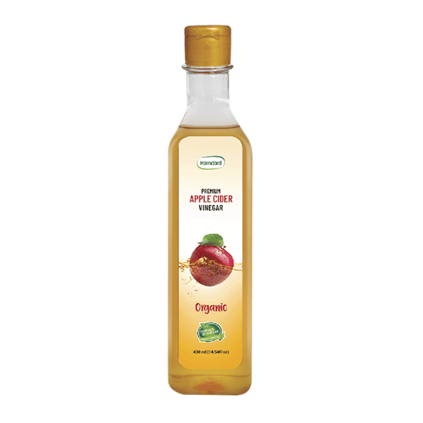 HAMDARD APPLE CIDER VINEGAR ORGANIC 430ML - Nazar Jan's Supermarket