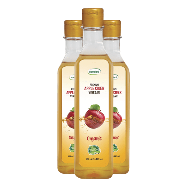 HAMDARD APPLE CIDER VINEGAR ORGANIC 430ML - Nazar Jan's Supermarket