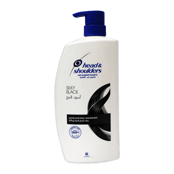 HEAD AND SHOULDERS SILKY BLACK SHAMPOO 1000ML - Nazar Jan's Supermarket