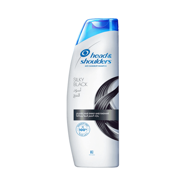 HEAD AND SHOULDERS SILKY BLACK SHAMPOO 185ML - Nazar Jan's Supermarket