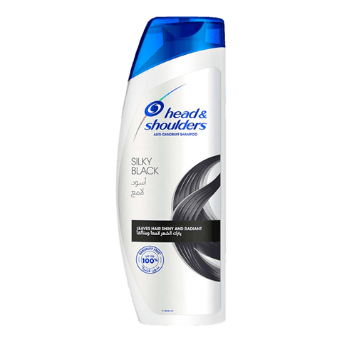 HEAD AND SHOULDERS SILKY BLACK SHAMPOO 650ML - Nazar Jan's Supermarket