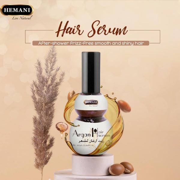 HEMANI ARGAN HAIR SERUM 100ML - Nazar Jan's Supermarket