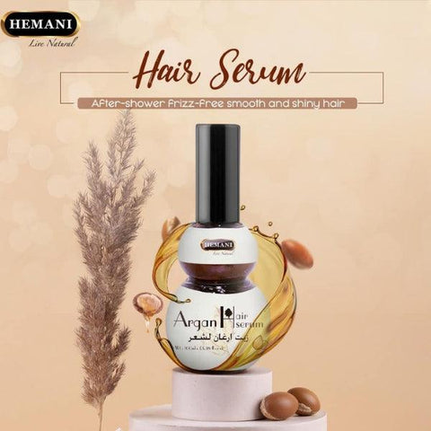 HEMANI ARGAN HAIR SERUM 100ML - Nazar Jan's Supermarket