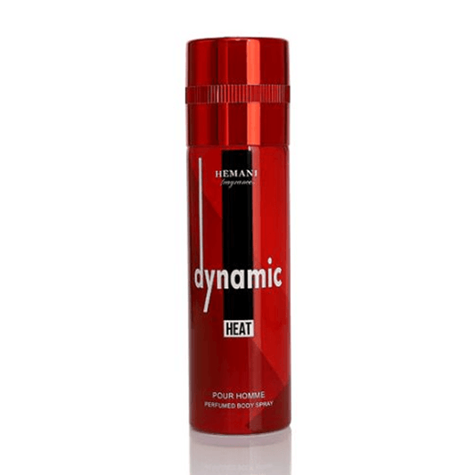 HEMANI DYNAMIC HEAT PERFUMED BODY SPRAY 200ML - Nazar Jan's Supermarket