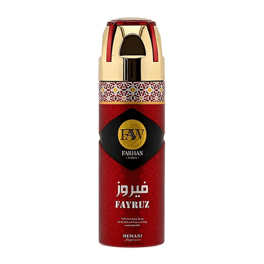 HEMANI FAYRUZ PERFUMED BODY SPRAY 200ML - Nazar Jan's Supermarket