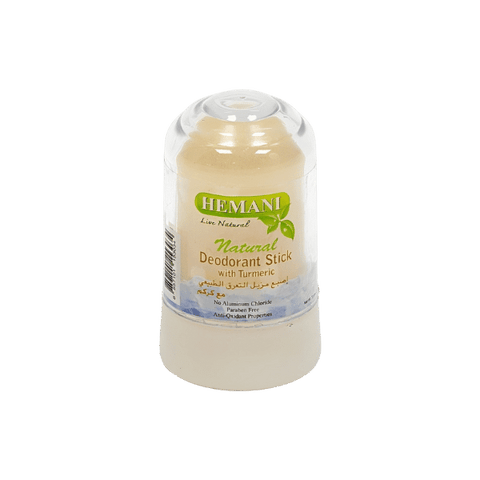 HEMANI NATURAL DEODORANT STICK WITH TURMERIC 70GM - Nazar Jan's Supermarket