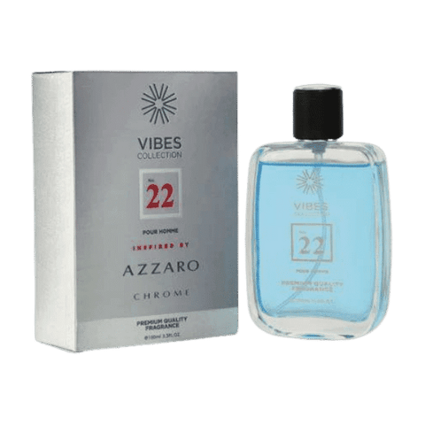 HEMANI VIBES COLLECTION 22 AZZARO PERFUME 100ML - Nazar Jan's Supermarket