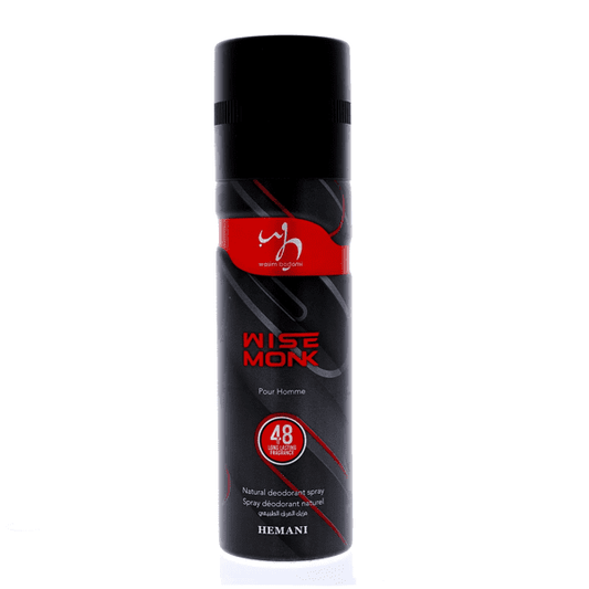 HEMANI WISE MONK DEODORANT BODY SPRAY 200ML - Nazar Jan's Supermarket