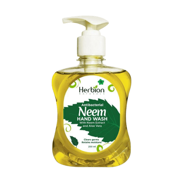 HERBION ANTIBACTERIAL NEEM HAND WASH 250ML - Nazar Jan's Supermarket