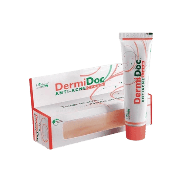 HERBION DERMIDOC ANTI-ACNE CREAM 25GM - Nazar Jan's Supermarket