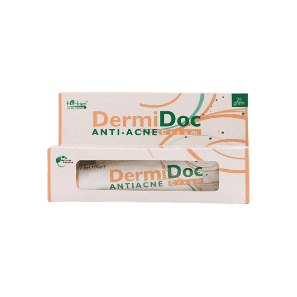 HERBION DERMIDOC ANTI-ACNE CREAM 25GM - Nazar Jan's Supermarket