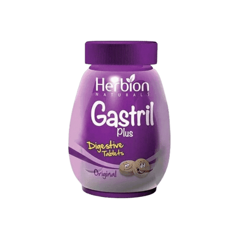 HERBION GASTRIL PLUS ORIGINAL DIGESTIVE TABLETS 120PCS - Nazar Jan's Supermarket