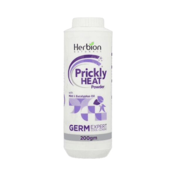 HERBION PRICKLY HEAT POWDER 200GM - Nazar Jan's Supermarket