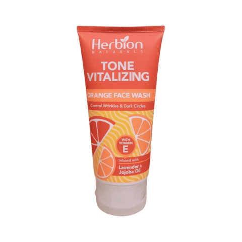 HERBION TONE VITALIZING ORANGE FACE WASH 100ML - Nazar Jan's Supermarket