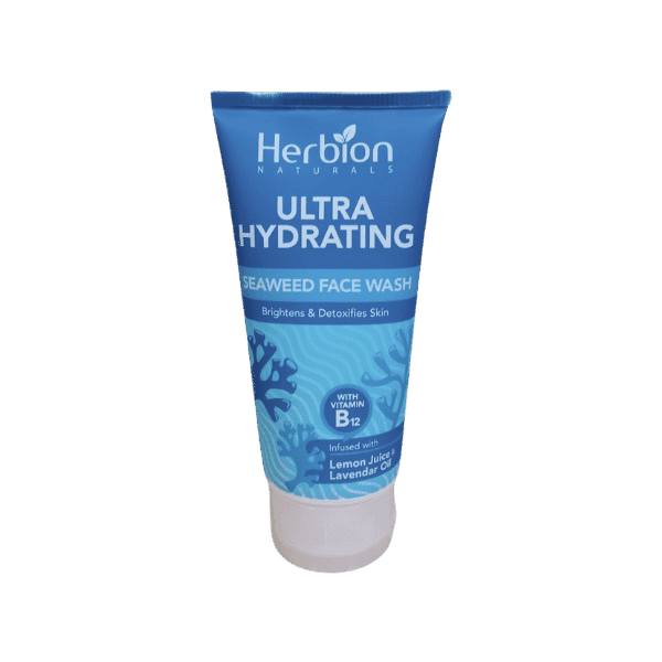 HERBION ULTRA HYDRATING SEAWEED FACE WASH 100ML - Nazar Jan's Supermarket