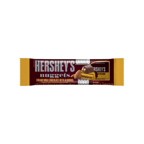 HERSHEY'S NUGGETS CREAMY MILK CHOCOLATE WITH ALMOND 28GM - Nazar Jan's Supermarket